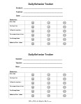 behavior tracker