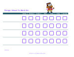 behavior chart