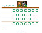 behavior chart