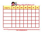 behavior chart