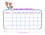behavior chart