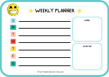 weekly planner