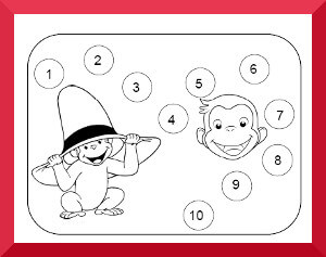 curious george behavior chart