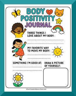 body-positivity worksheet