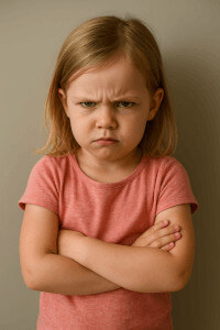 angry toddler