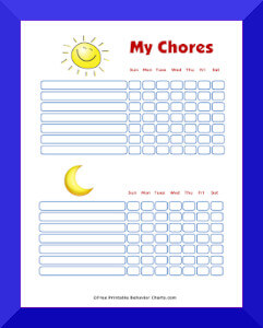 chore chart