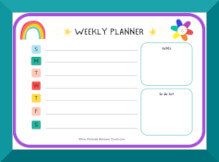 weekly planner