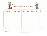 mickey mouse clubhouse behavior chart