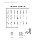 thanksgiving crossword