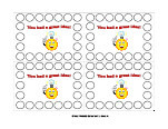 printable punch card