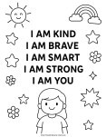 self-esteem worksheet
