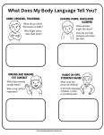 social skills worksheet